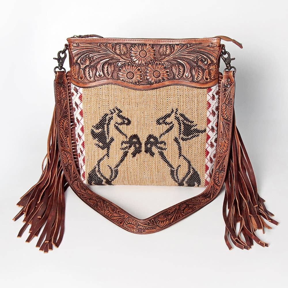 American Darling Western Leather Crossbody Bag ADBGZ635